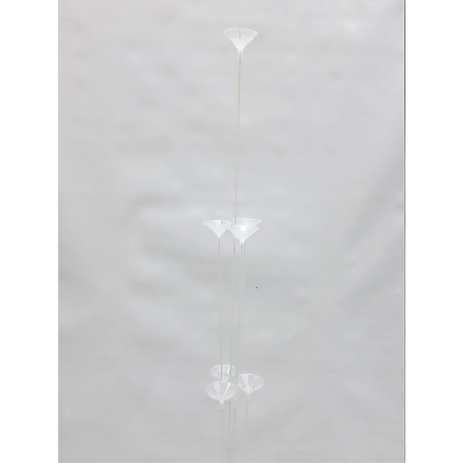 Suport pentru Baloane, Klevo, cu Patru Straturi, pentru 9 Baloane, 80 cm, Transparent