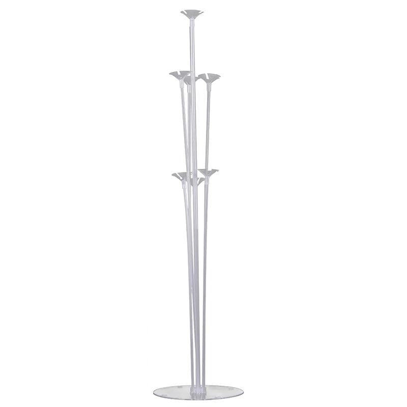 Suport pentru Baloane, Klevo, cu Trei Straturi, pentru 7 Baloane, 70 cm, Transparent