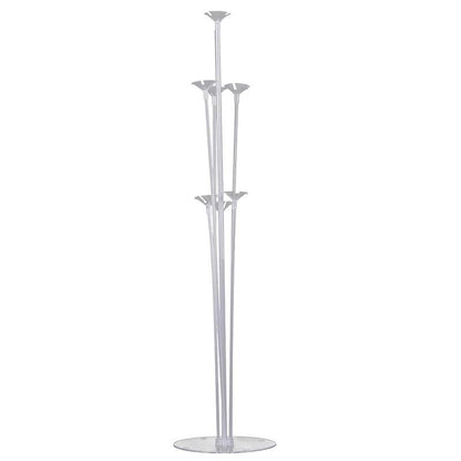 Suport pentru Baloane, Klevo, cu Trei Straturi, pentru 7 Baloane, 70 cm, Transparent