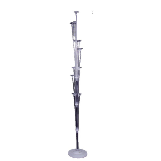 Suport pentru Baloane, Klevo, cu Un Strat, pentru 19 Baloane, 160 cm, Transparent