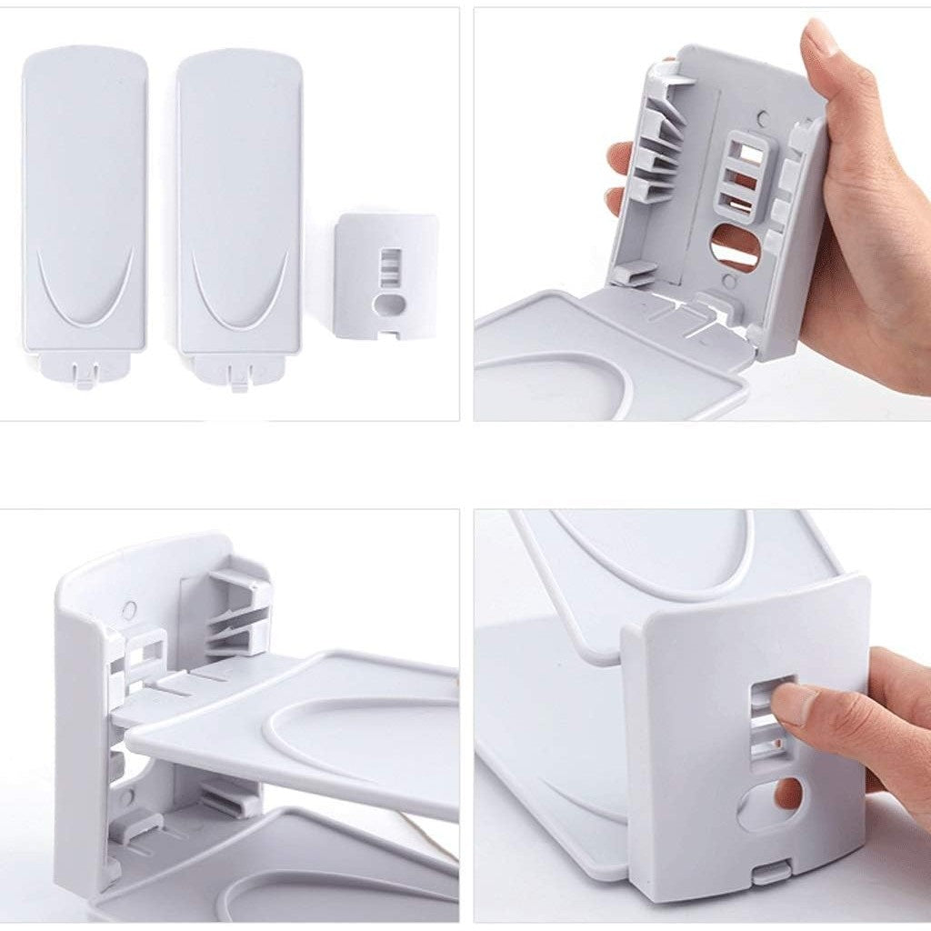 Suport pentru Pantofi, Klevo, din Plastic, Reglabil, 2 Niveluri, 27 x 10 x 20 cm, Alb