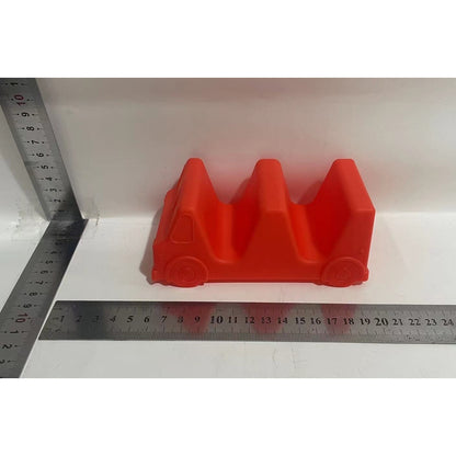 Suport pentru Taco, Klevo, Model Autobuz, 14 x 7.5 x 6.5 cm, din PP, Portocaliu