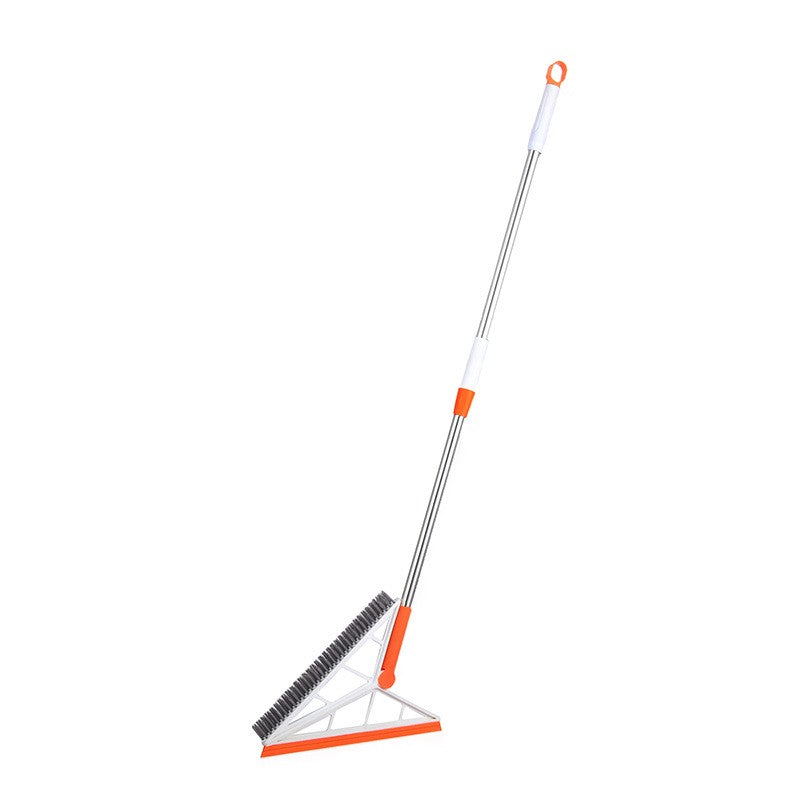 Mop Multifunctional, Klevo, Portocaliu, cu Racleta din Silicon, Maner Telescopic, Curatarea Eficienta a Tuturor Suprafetelor