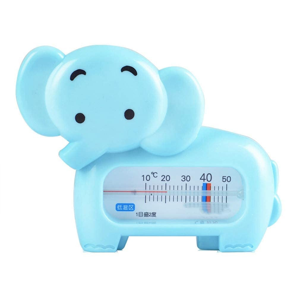 Termometru pentru Baie, Klevo, Plutitor, Rezistent la apa, Multifunctional, Model Elefant, 11.5x9x2 cm, Albastru