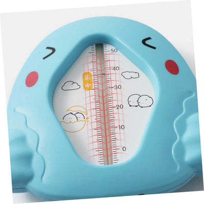 Termometru pentru Baie, Klevo, Plutitor, Rezistent la apa, Multifunctional, Model Gaina, 10.5x10.5x2.5 cm, Albastru