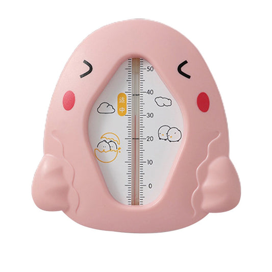 Termometru pentru Baie, Klevo, Plutitor, Rezistent la apa, Multifunctional, Model Gaina, 10.5x10.5x2.5 cm, Roz