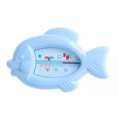 Termometru pentru Baie, Klevo, Plutitor, Rezistent la apa, Multifunctional, Model Peste, 15.5x9.5x2 cm, Albastru