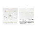 Topper-uri alfabet, aurii, 9,5-12 cm