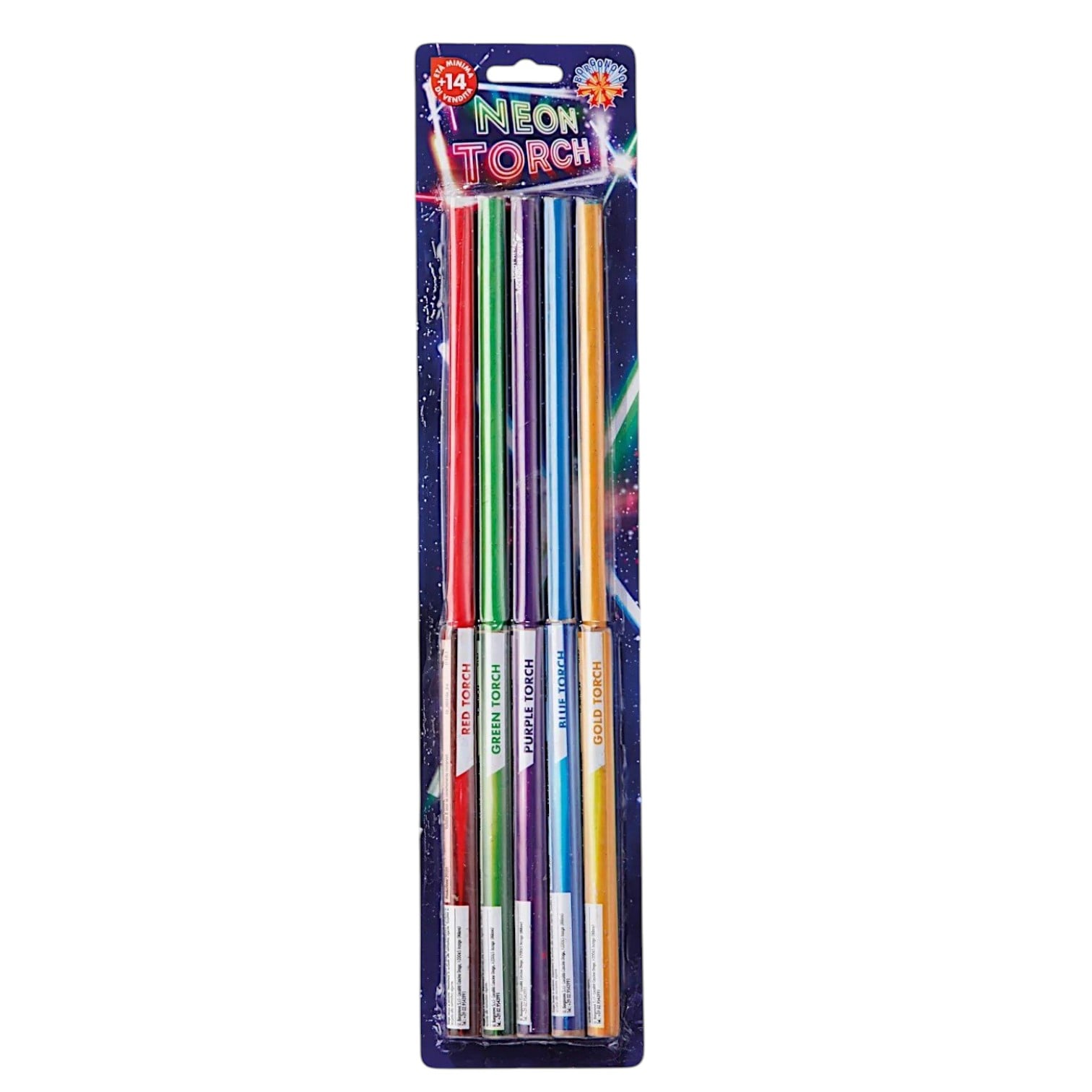Torta Bengala Neon Torch