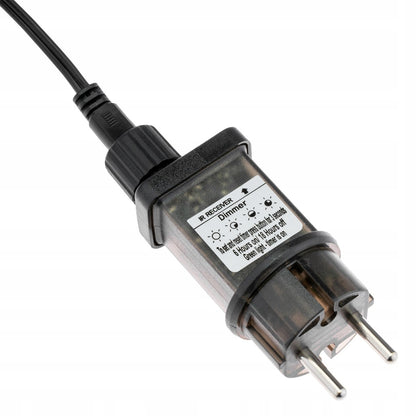Transformator cu Telecomanda Inclusa, Klevo, Flash, pentru Instalatii Luminioase LED, Suporta pana la 1200 LED-uri, 31 v, Negru