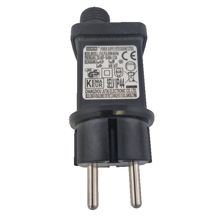 Transformator Instalatie Klevo, Standard European, Pentru Interior/Exterior, 8 Functii, 4.5V / 6W, Negru