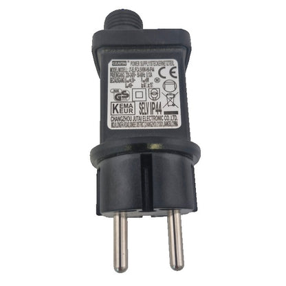 Transformator Instalatie Klevo, Standard European, Pentru Interior/Exterior, 8 Functii, 4.5V / 6W, Negru