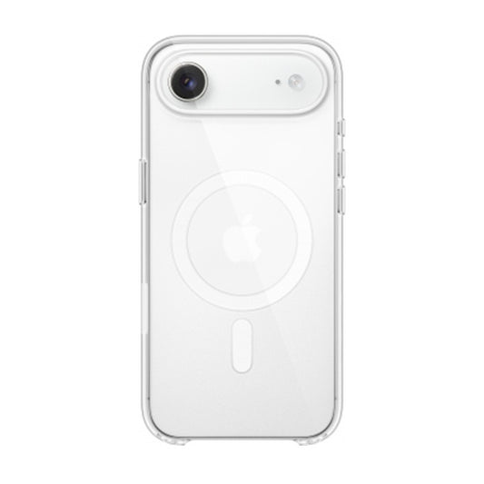 Husa Telefon, Klevo, Compatibila Apple iPhone 17 AIR, MagSafe, Antisoc, din Silicon + TPU, Transparent