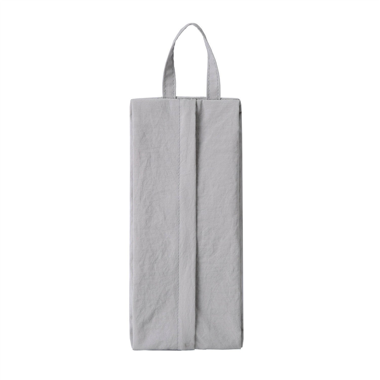 Geanta de Depozitare, Klevo, Pentru Haine Mici, Lenjerie, Sosete, Cosmetice, Impermeabila, cu Maner, 10x20x3 cm, Gri