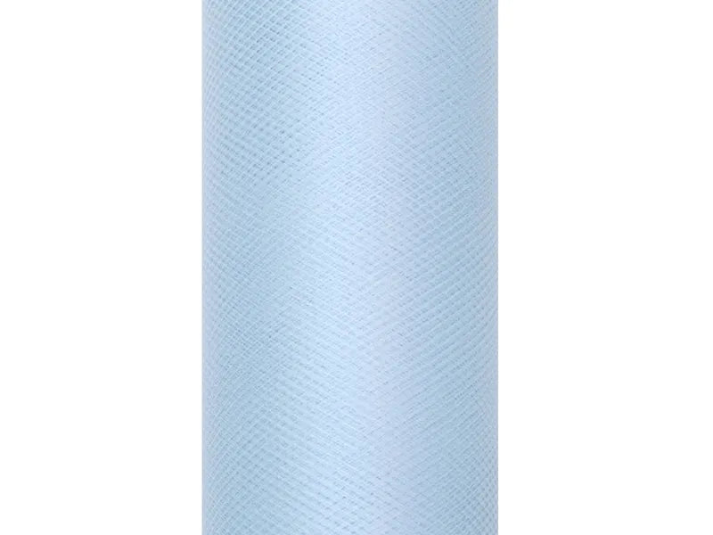 Tul simplu, albastru, 0,5 x 9m