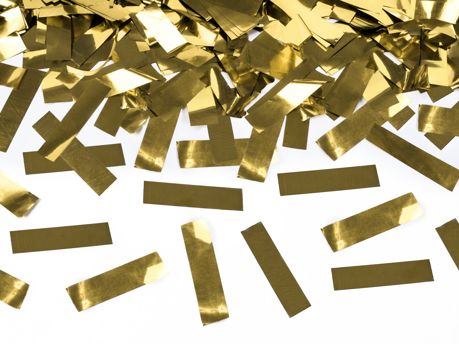 Tun de confetti, auriu, 40cm