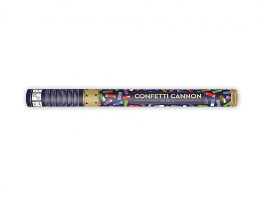 Tun de confetti și serpentine, mix, 60cm