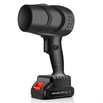 Suflanta de Aer Multifunctionala Portabila, Klevo, Incarcare Auto, pentru Gratar, Masina, Indepartare Frunze si Praf, 1500 mAh, Viteta de Rotatie 25000 RPM, 2 Baterii de Li si Incarcator, Negru