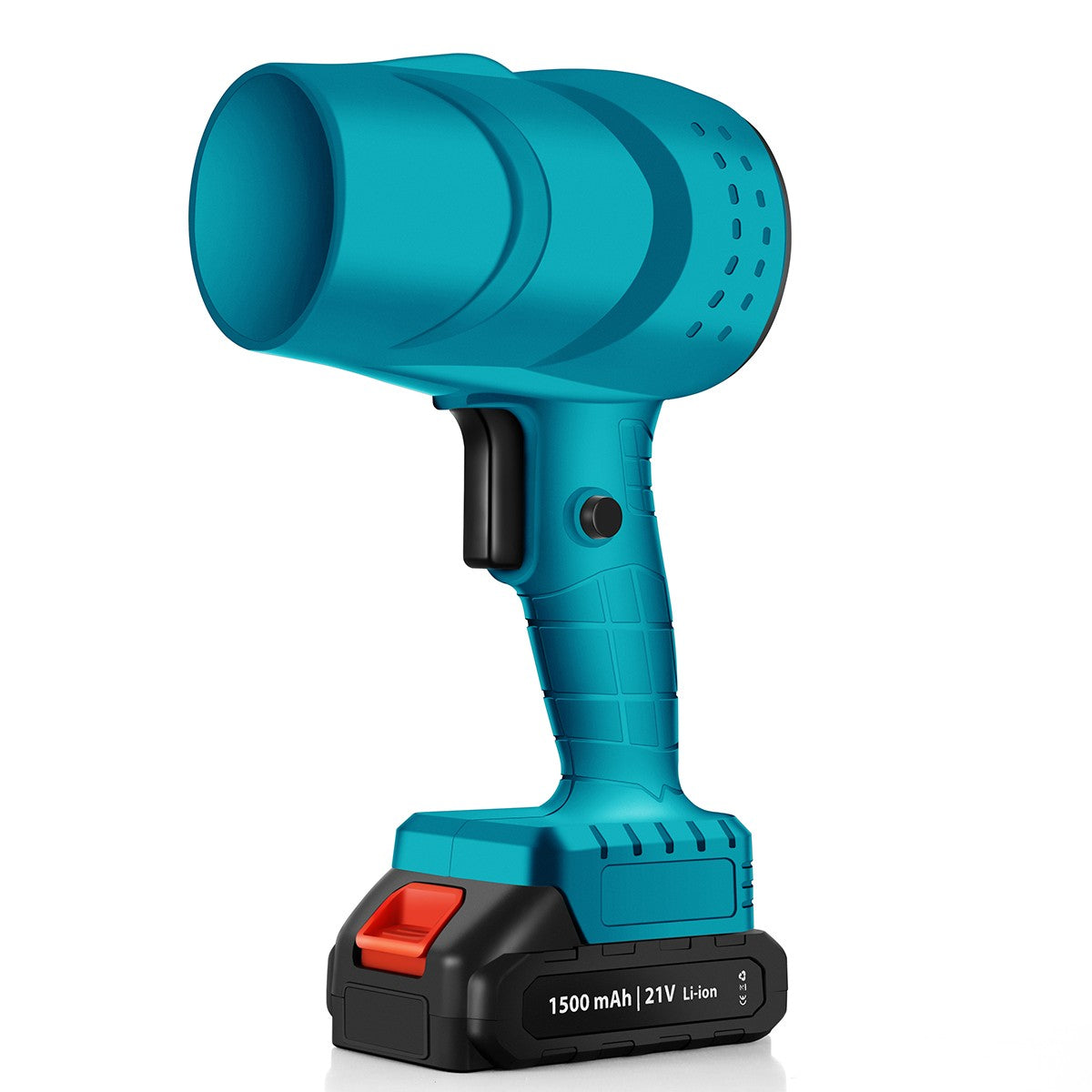 Suflanta de Aer Multifunctionala Portabila, Klevo, Incarcare Auto, pentru Gratar, Masina, Indepartare Frunze si Praf, 1500 mAh, Viteta de Rotatie 25000 RPM, 2 Baterii de Li si Incarcator, Albastru