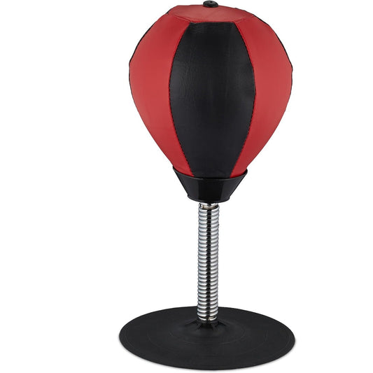 Jucarie Interactiva, Klevo, Model Sfera de Box cu Suport de Masa, Inaltime Reglabila, +3 Ani, 10.5 x 20 x 23.5 cm, Rosu/ Negru