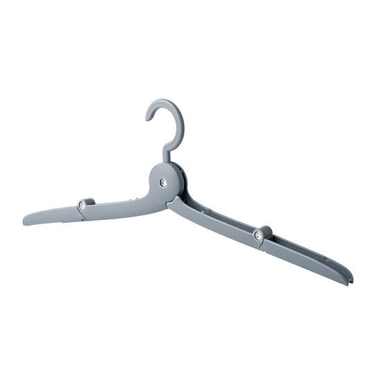 Umeras Pliabil de Calatorie, Klevo, Mini Cuier Portabil pentru Haine, Suport de Uscare, 14x7x1.4cm, Gri
