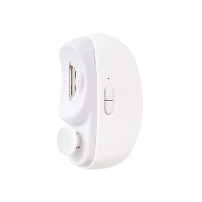 Unghiera Electrica 2 in 1, Klevo, Taiat si Slefuit, 2 Viteze, Lumina LED, Design Ergonomic, Compartiment Resturi, Portabila, Silentioasa 65 db, USB-C, Manichiura, Ideal Pentru Copii si Adulti, 8.5 x 6.8 x 3.3 cm, Alb