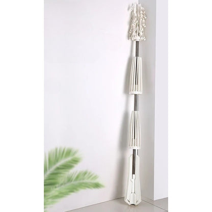 Uscator de Rufe Vertical, Klevo, 3 Niveluri, Pliabil, din ABS+PP+Otel Inoxidabil, Rotire 360 Grade, 178.7 x 75 cm, Alb