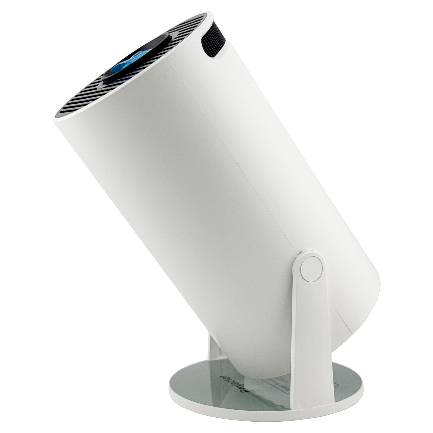 Video Proiector Portabil cilindric HY300, Klevo, Inteligent, HD 1280×720, Wireless, Compatibil cu Android/iOS, AC, 19 x 11 x 9 cm, Alb