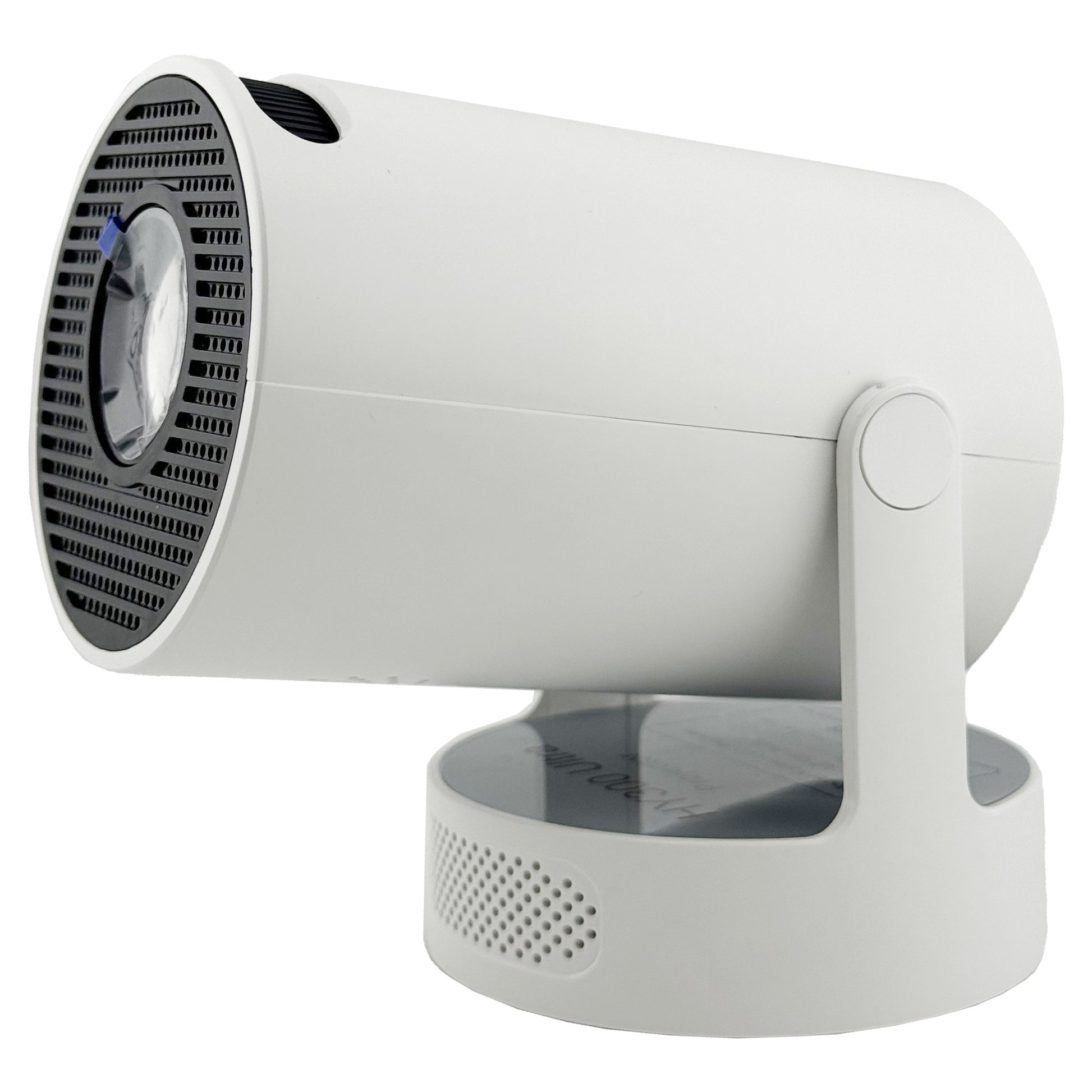 Video Proiector Portabil cilindric HY300ULTRA, Klevo, Inteligent, ULTRA HD 4K 1920 x 1080, Wireless, Compatibil cu Android/iOS, DC, 17 x 11 x 9.5 cm, Alb