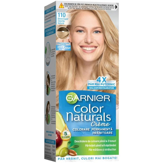 Vopsea pentru Par, Garnier Color Naturals, 110 Blond Natural Super Deschis