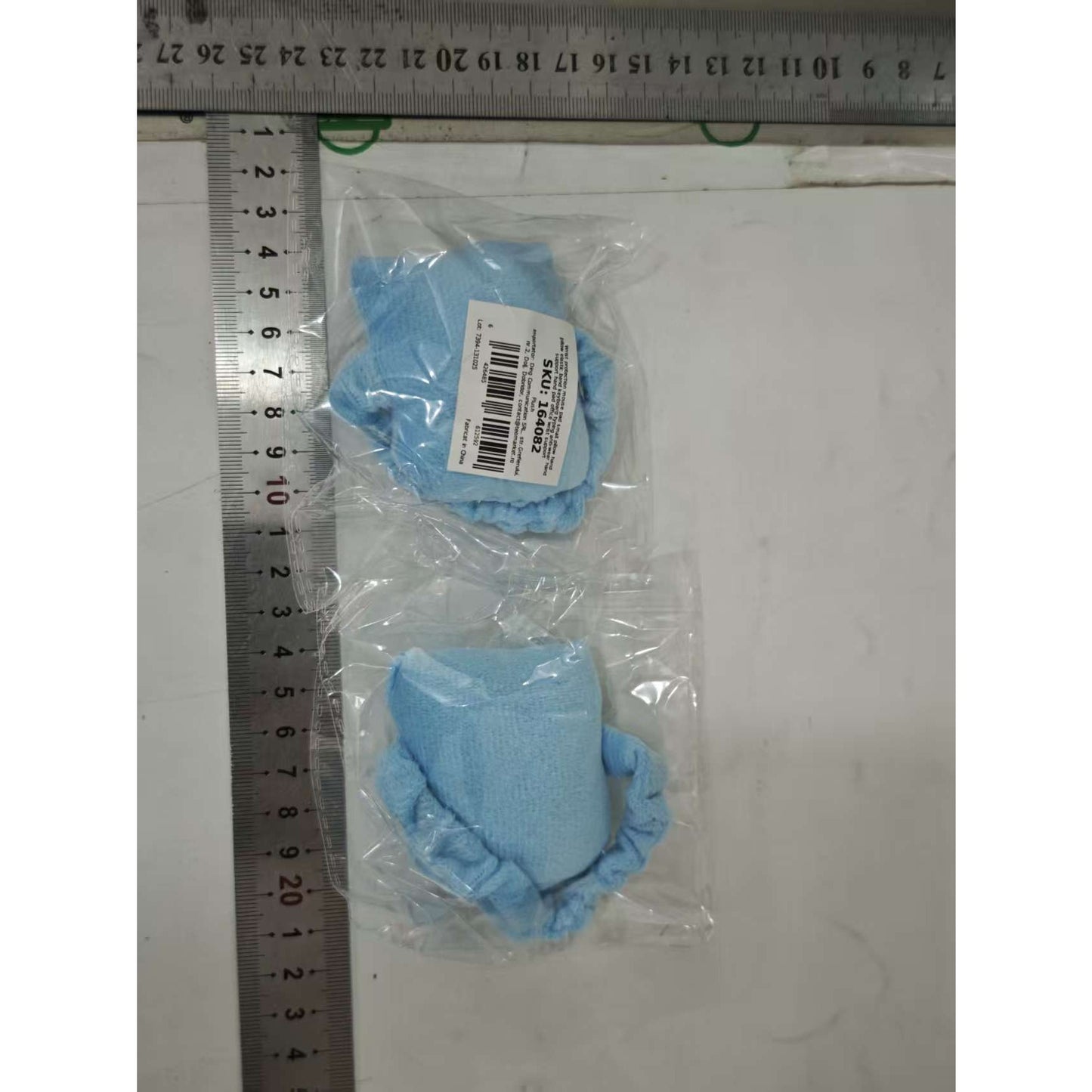 Suport de Mana, Klevo, Pernuta pentru Incheietura cu Banda Elastica, pentru Mouse, Moale, 7.5 x 7 cm, Albastru