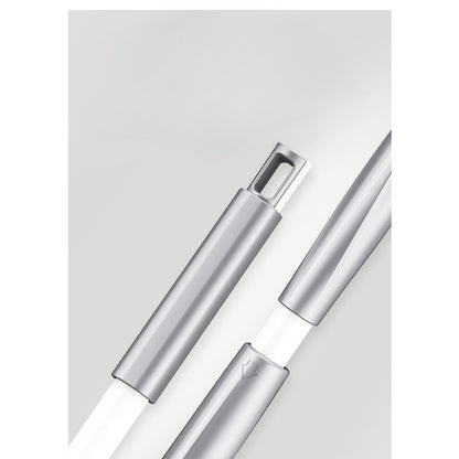 Mop Plat, Klevo, cu Sistem de Stoarcere, 4 Lavete Incluse, Lungime Telescopica 140 cm, Argintiu
