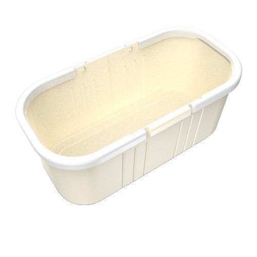 Galeata pentru Mop Plat, Klevo, 45 x 25 x 17.8 cm, Compatibilia cu Mop, 37 x 15 cm, Galben