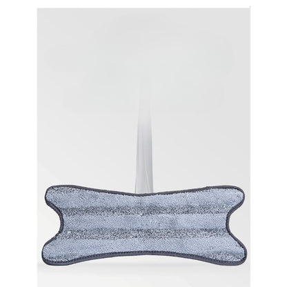 Rezerva Mop Plat, Klevo, din Fibre Superfine, Lavabila, 15 x 38 cm, Argintiu